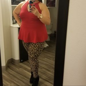 Torrid peplum Tank